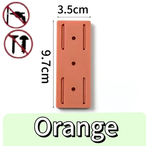 1-20Pcs Wall-Mounted Power Strip Holder Self-Adhesive Desktop Socket Fixer Strip Fixator Plug Socket Cable Wireorganizer Rack