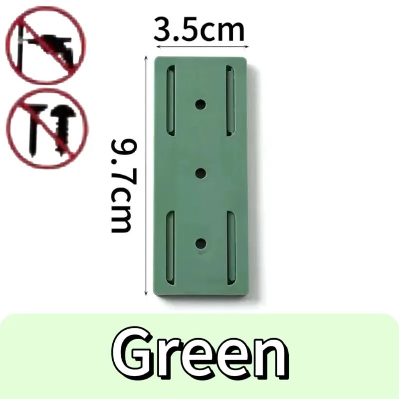 1-20Pcs Wall-Mounted Power Strip Holder Self-Adhesive Desktop Socket Fixer Strip Fixator Plug Socket Cable Wireorganizer Rack