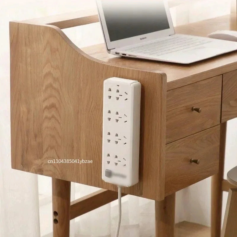 1-20Pcs Wall-Mounted Power Strip Holder Self-Adhesive Desktop Socket Fixer Strip Fixator Plug Socket Cable Wireorganizer Rack